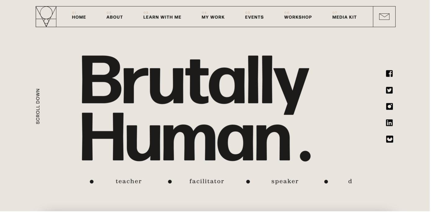 tendance webdesign : le brutalisme