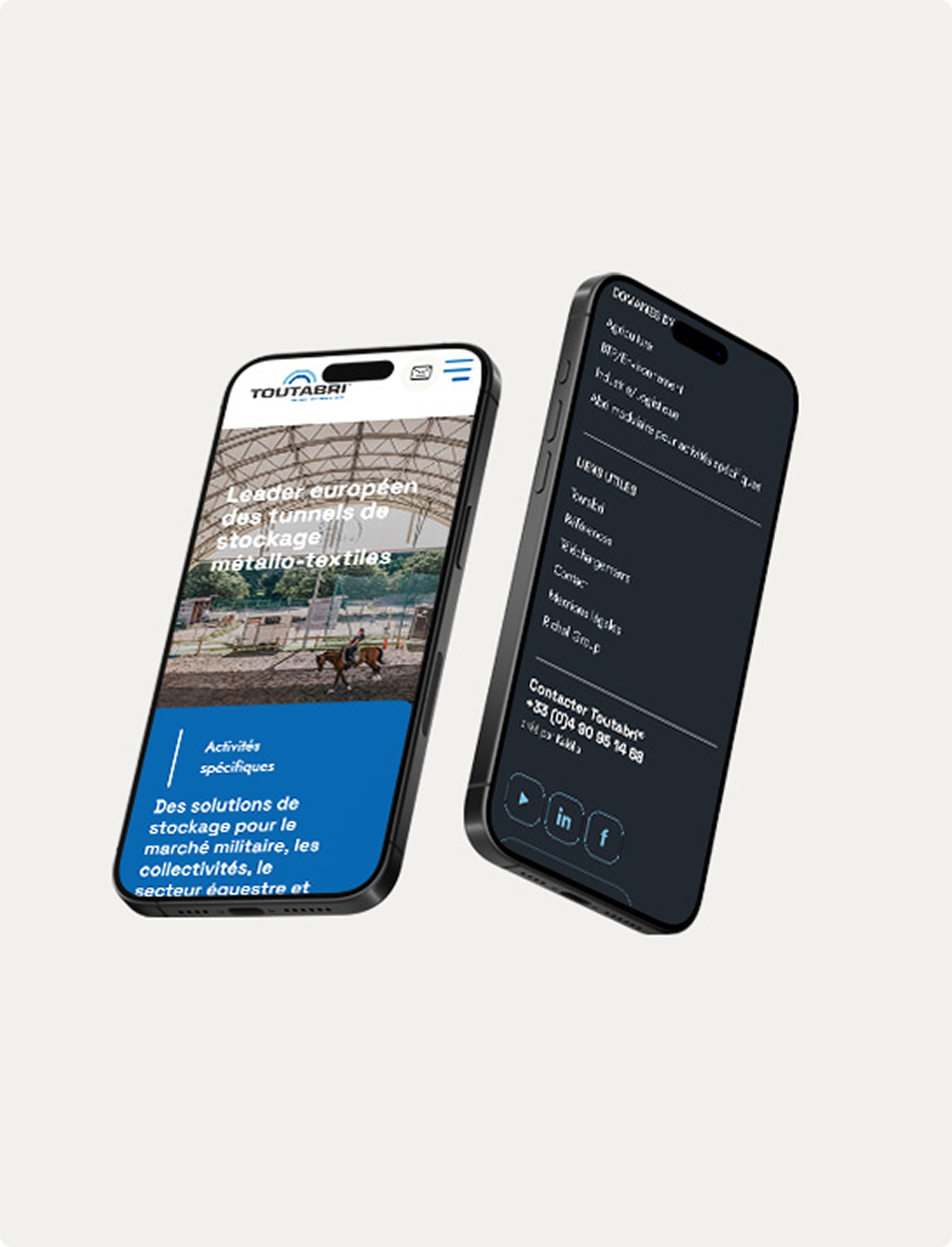 Responsive du site Toutabri