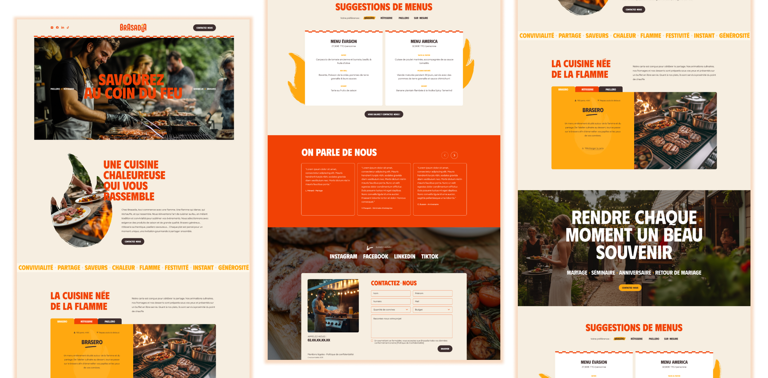 Pages intérieures de Brasadia