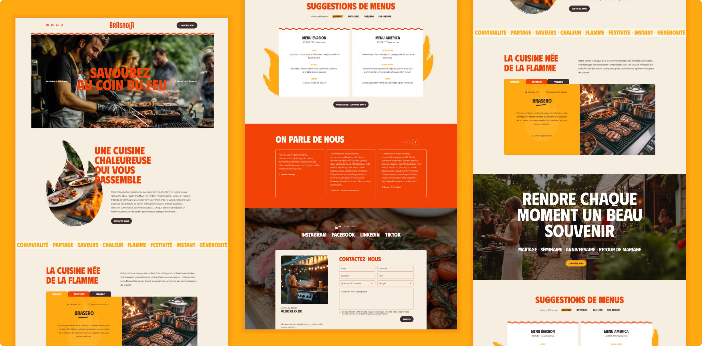 Pages intérieures de Brasadia